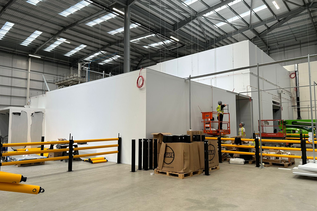 Installation for major food supplement manufacturer