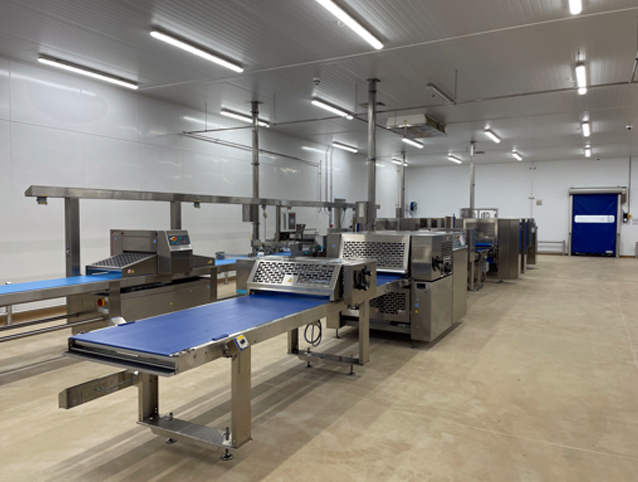 Warehouse to bakery unit conversion